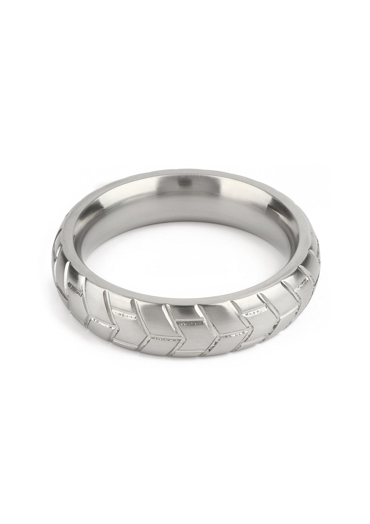 MeGa Tire C-Ring Satin 55mm SILVER - 4