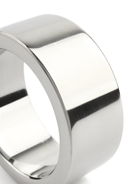 Mega Wide Band C-Ring 40mm SILVER - 5