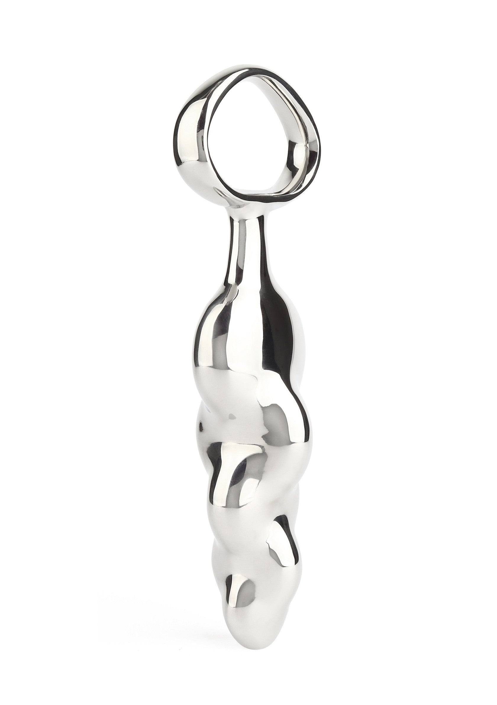 Mr. Steel DisXco Thruster Dildo SILVER - 0