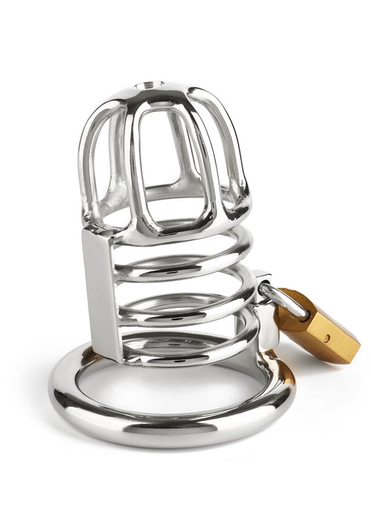 Mr. Steel Master Chastity Cock Cage