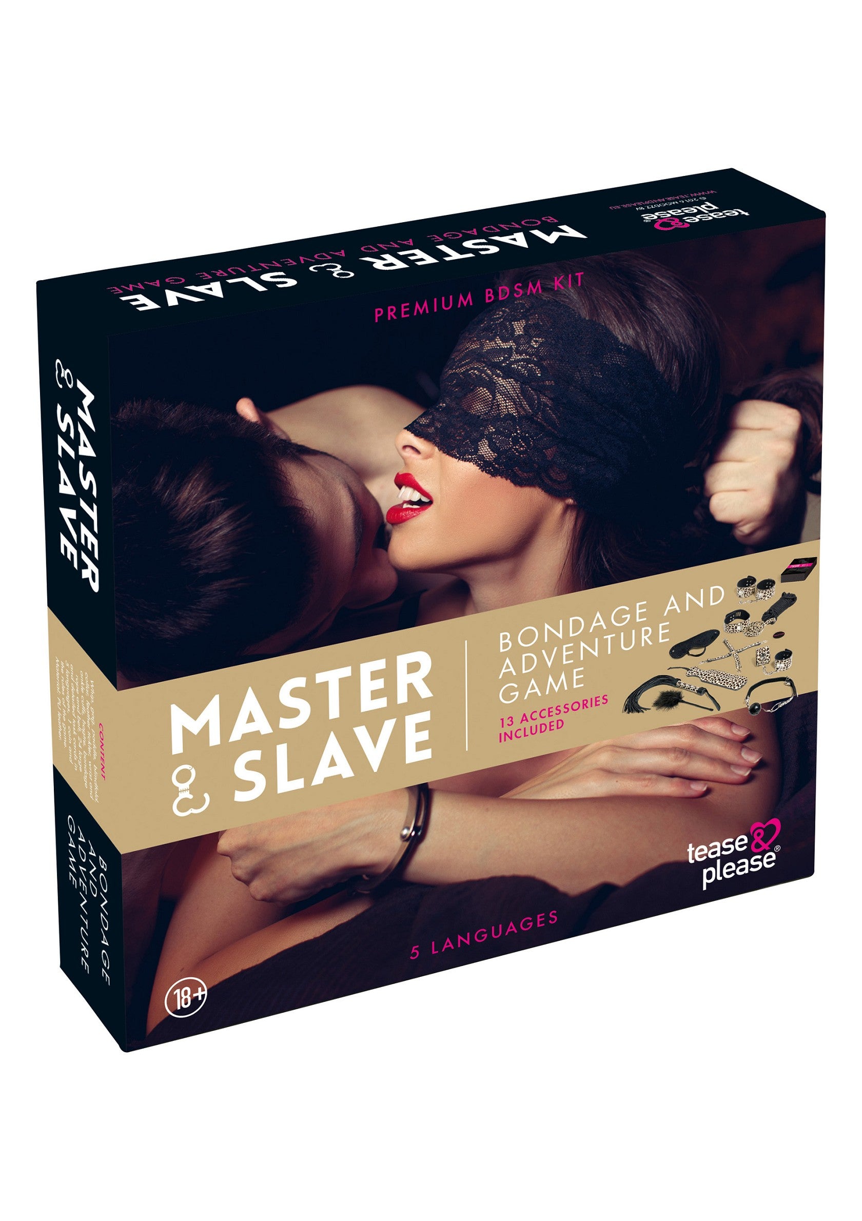 Tease&Please Master Slave 1 in 5 languages ASSORT - 0
