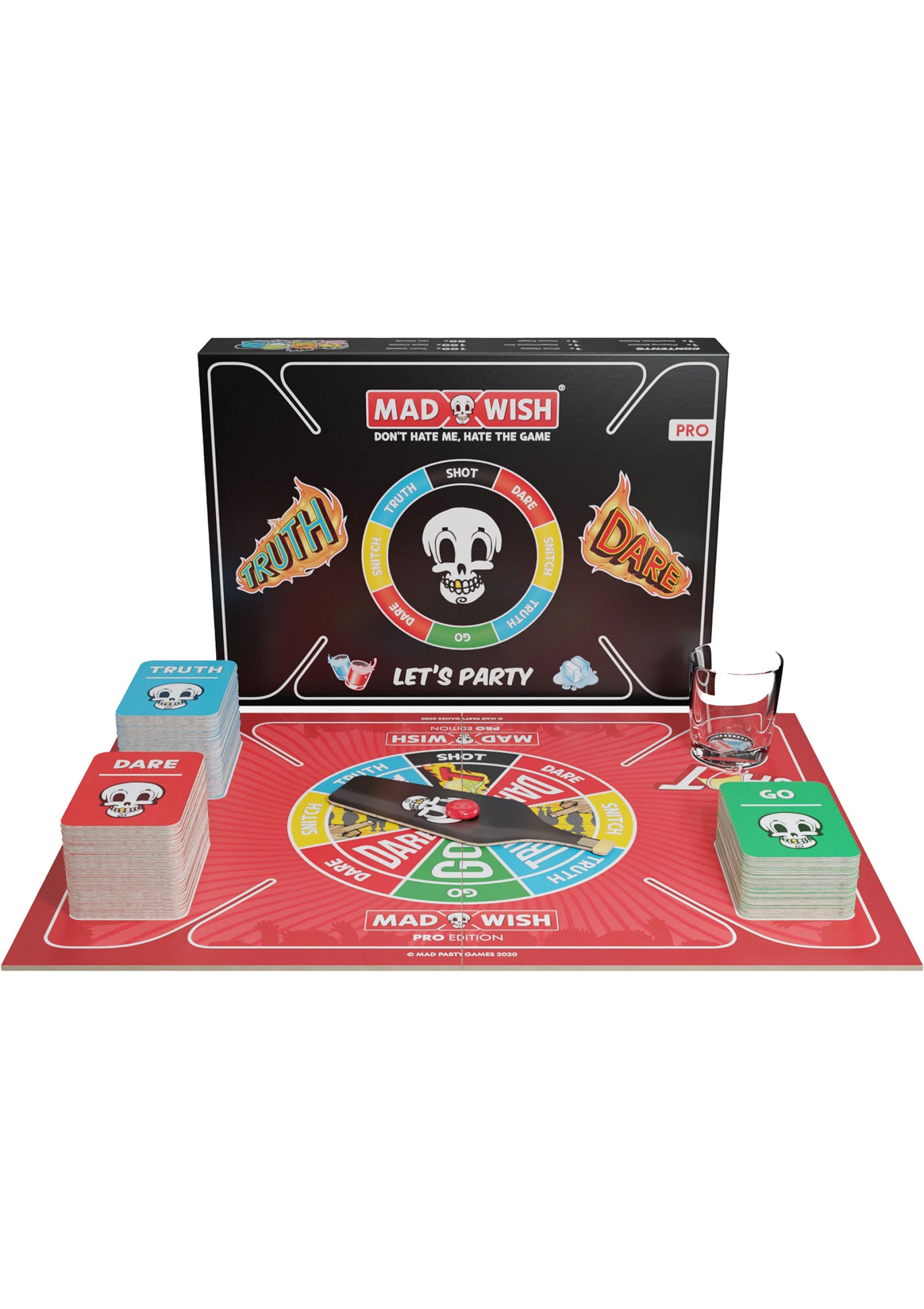 MadWish Pro - Party Drinking Board Game ENGLISH - 0