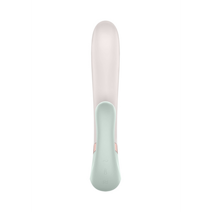 Heat Wave - Warming Vibrator and Clitoral Stimulator - Mint Grün - 2