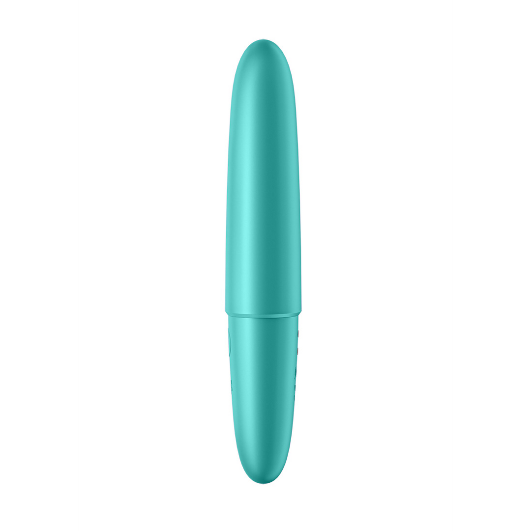 Ultra Power Bullet 6 - Vibrerende Bullet - Turquoise Türkis - 1
