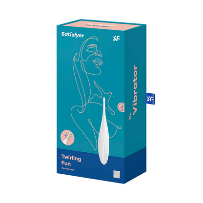 Twirling Fun - Tip Vibrator - White White - 0