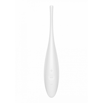 Draaiende Vreugde - Tip Vibrator - Wit Weiß - 1