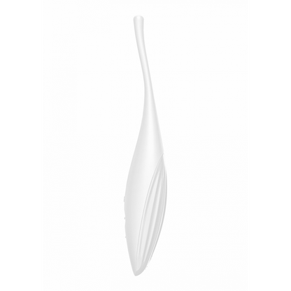 Draaiende Vreugde - Tip Vibrator - Wit Weiß - 2