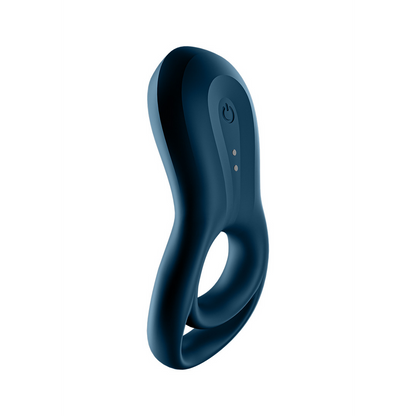 Epic Duo Ring - Dubbele Ring Vibrerende Cockring - Donkerblauw Blau - 0
