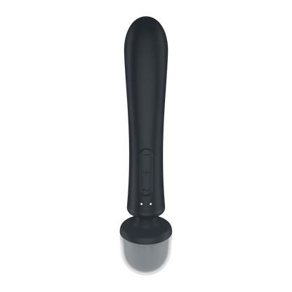 Triple Lover - Hybride Wand Vibrator - Grijs Grau - 2