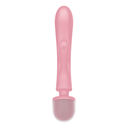 Triple Lover - Hybrid Wand Vibrator - Roze Pink - 1