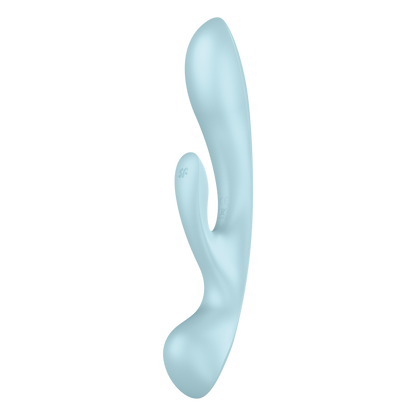 Triple Oh - Rabbit Vibrator - Lichtblauw Blau - 3