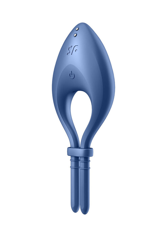 Bullseye - Vibrating Cockring - Blue