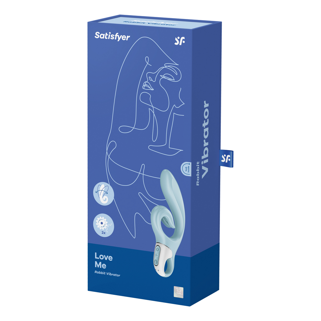 Love Me - G-Spot en Clitorisstimulator - Blauw Blau - 2
