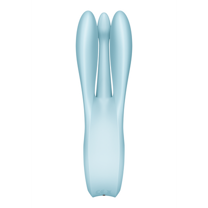 Threesome 1 - Vibrator - Light Blue Blue - 0