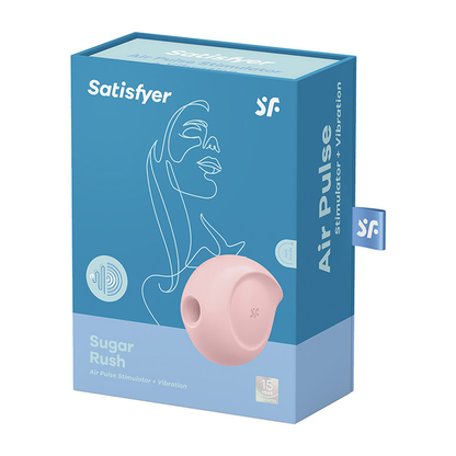 Sugar Rush - Air Pulse Stimulator - Rose Pink - 5