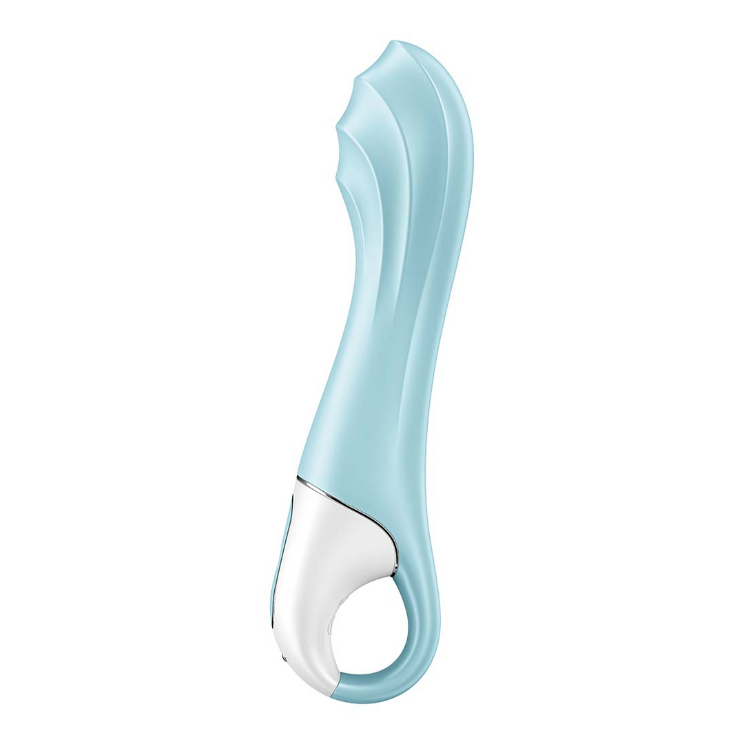 Luchtpomp Vibrator 5 - Opblaasbare Vibrator - Blauw Blau - 4