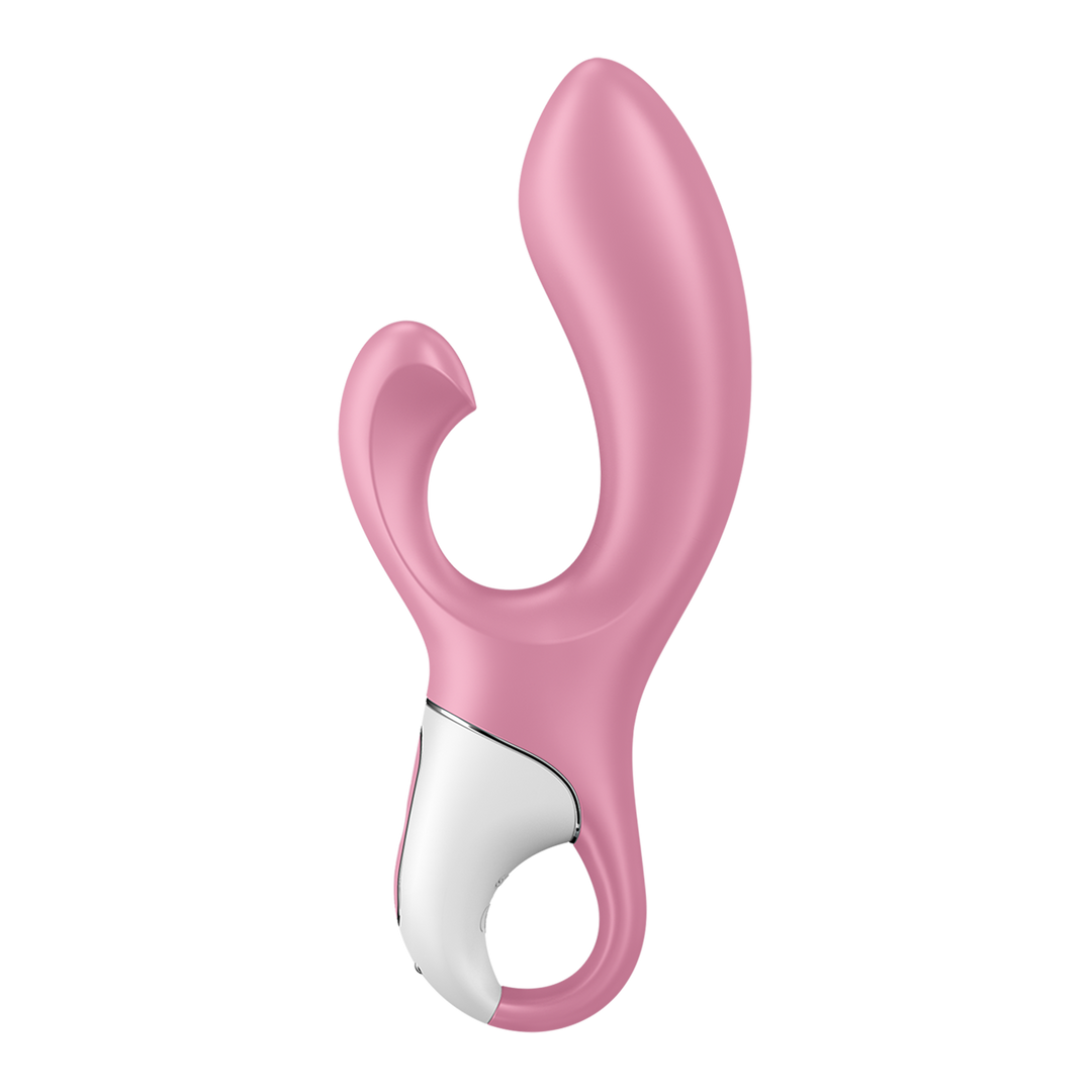 Air Pump Bunny 2 - Inflatable Rabbit Vibrator - Light Red Rot - 0