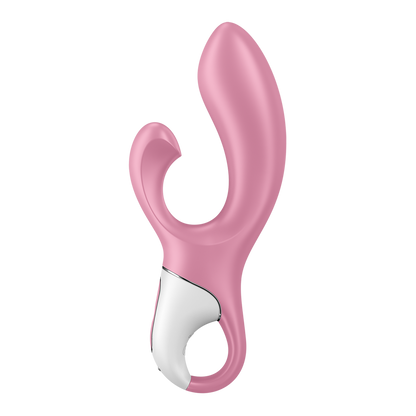 Air Pump Bunny 2 - Inflatable Rabbit Vibrator - Light Red Rot - 0