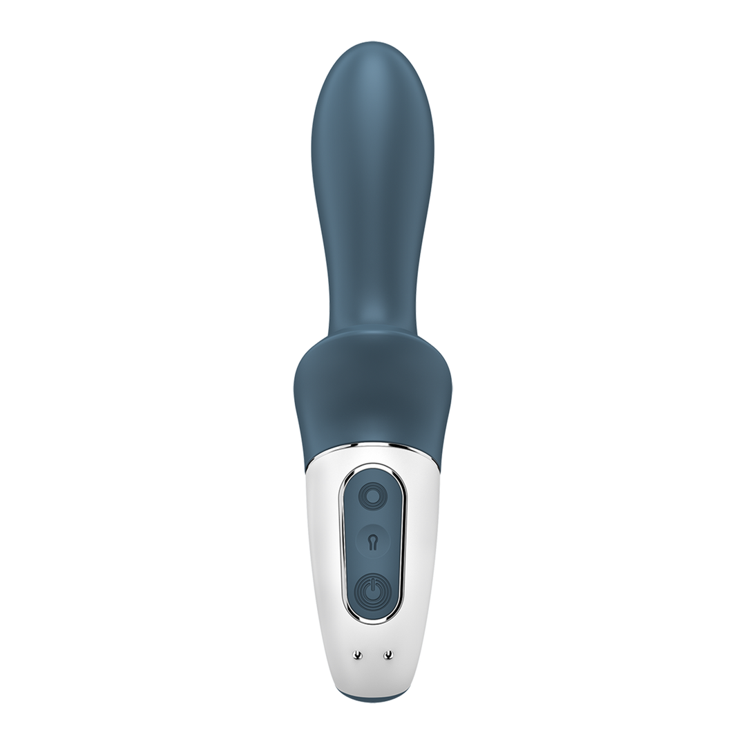 Luchtpomp Booty 2 - Opblaasbare Buttplug - Donkergrijs Grau - 4