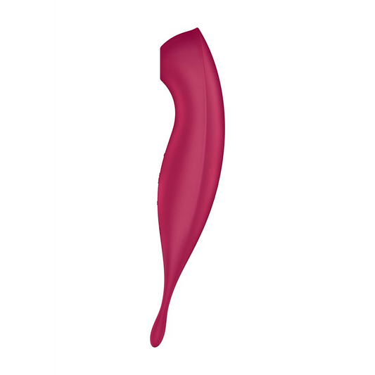 Twirling Pro - Tipp Vibrator mit App - Dunkelrot