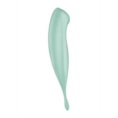 Twirling Pro - Tip Vibrator met App - Mint Grün - 0
