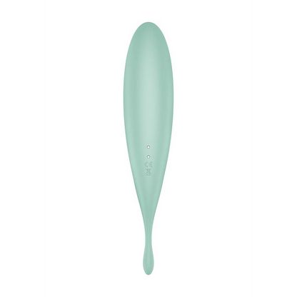 Twirling Pro - Tip Vibrator met App - Mint Grün - 4