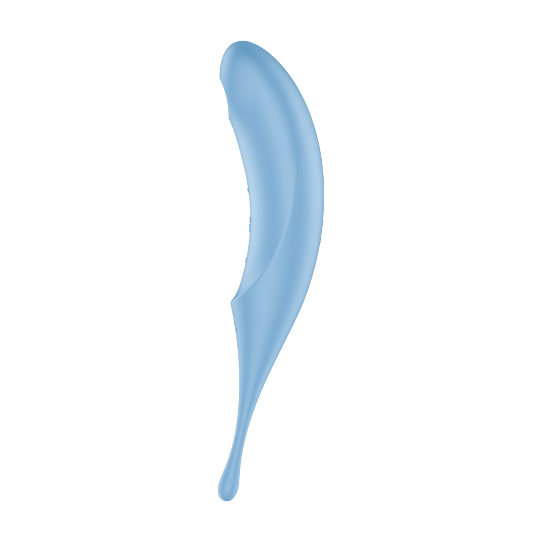 Twirling Pro - Tip Vibrator met App - Blauw Blau - 1