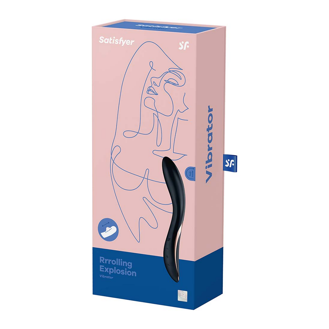 Rrolling Explosion - Classic Vibrator Schwarz - 2