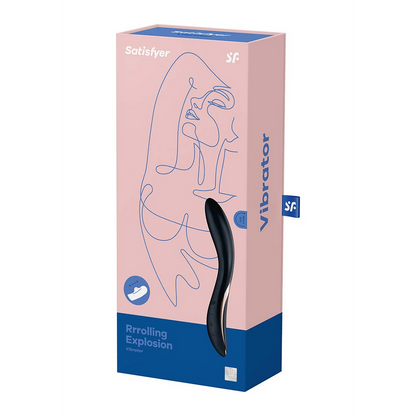 Rrolling Explosion - Classic Vibrator Schwarz - 2
