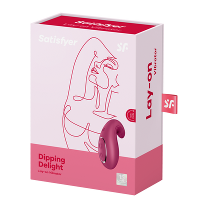 Dipping Delight - Lay-on Vibrator Purple - 1