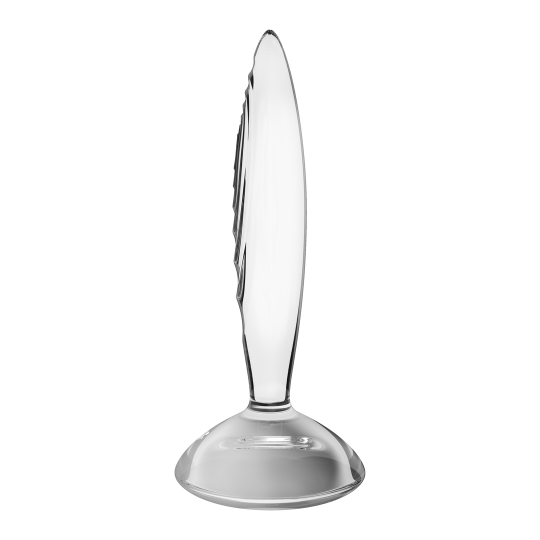 Sprankelend Kristal - Glazen Dildo - Transparant Durchsichtig - 1