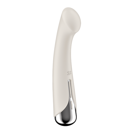Spinning G-Spot 1 - Rotierender G-Spot Vibrator - Beige