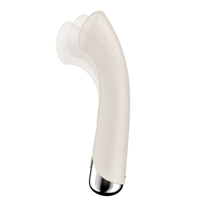 Spinning G-Spot 1 - Rotating G-Spot Vibrator - Beige Weiß - 5