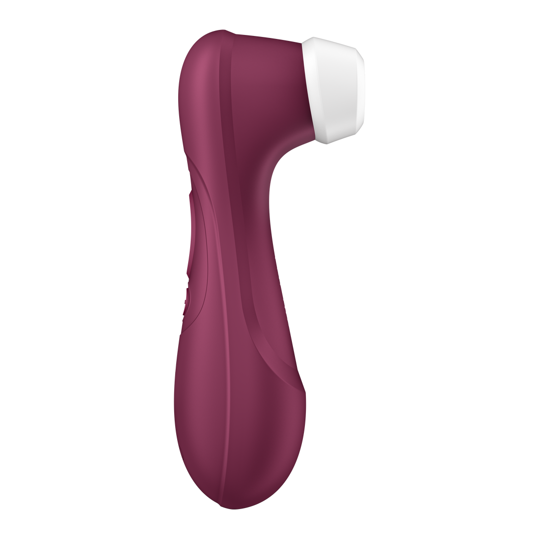Pro 2 Generatie 3 - Double Air Pulse Vibrator - Liquid Air en Connect App - Wijnrood Violett - 6