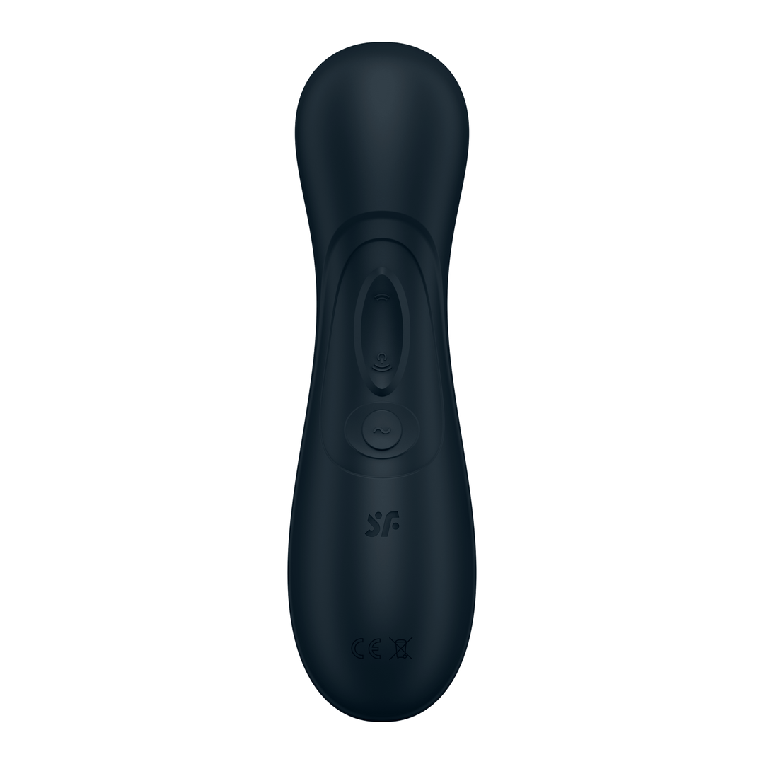 Pro 2 Generatie 3 - Double Air Pulse Vibrator - Liquid Air en Connect App - Zwart Schwarz - 0