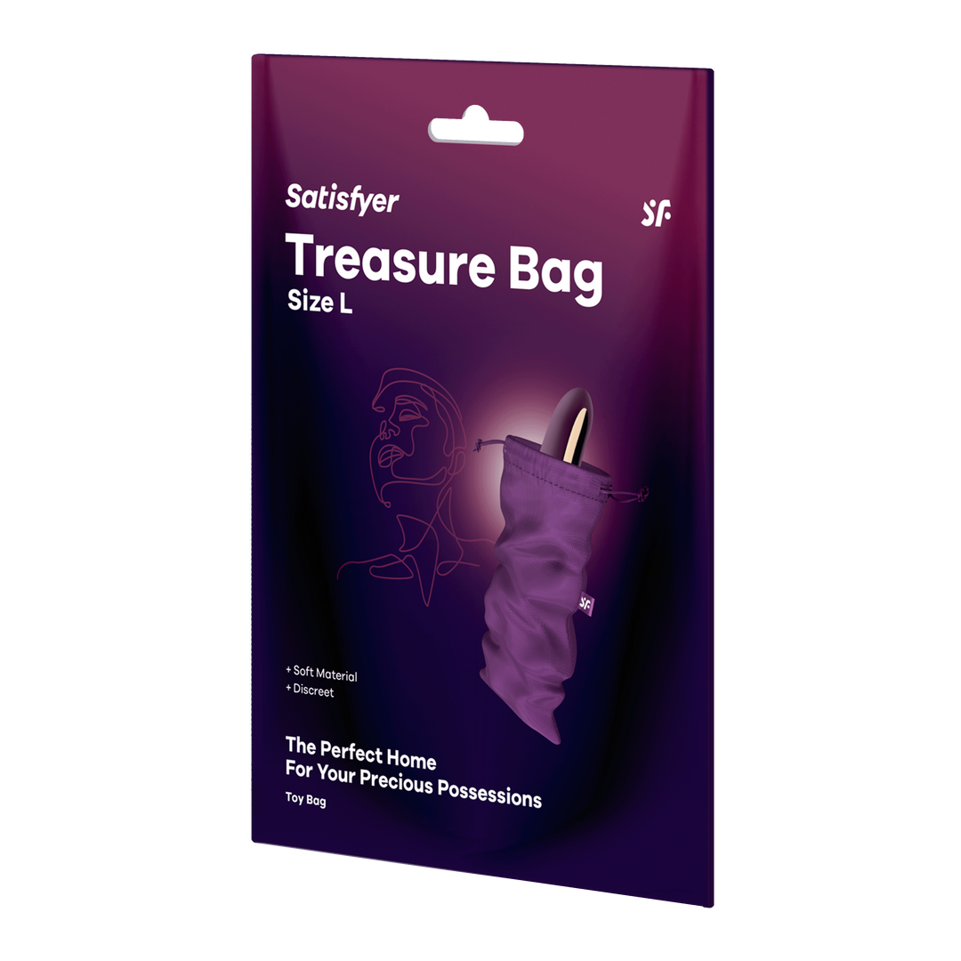 Treasure Bag - L - Paars Violett L - 1