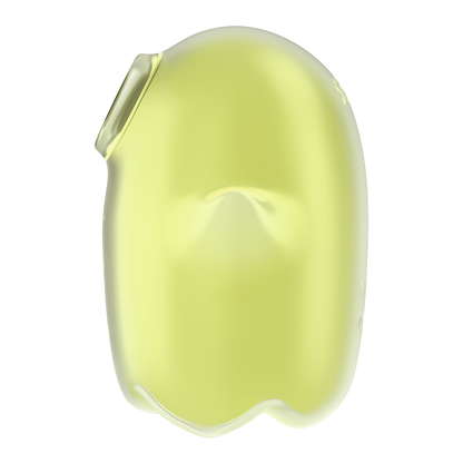 Glowing Ghost - Glow in the Dark - Dubbele Air Pulse Vibrator - Geel Gelb - 0