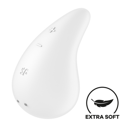 Dew Drop - Lay-on Vibrator - Wit Weiß - 1