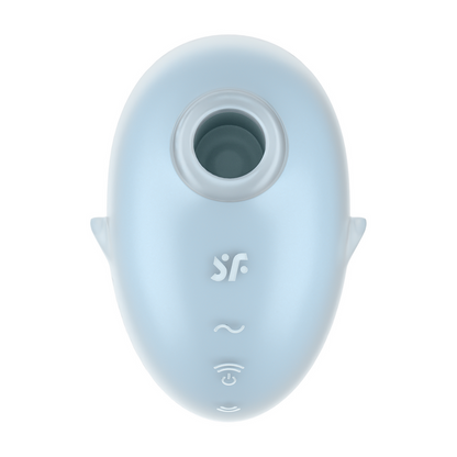 Cutie Ghost - Air Pulse Vibrator - Blauw Blau - 5