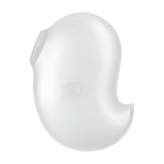Cutie Ghost - Air Pulse Vibrator - Weiß
