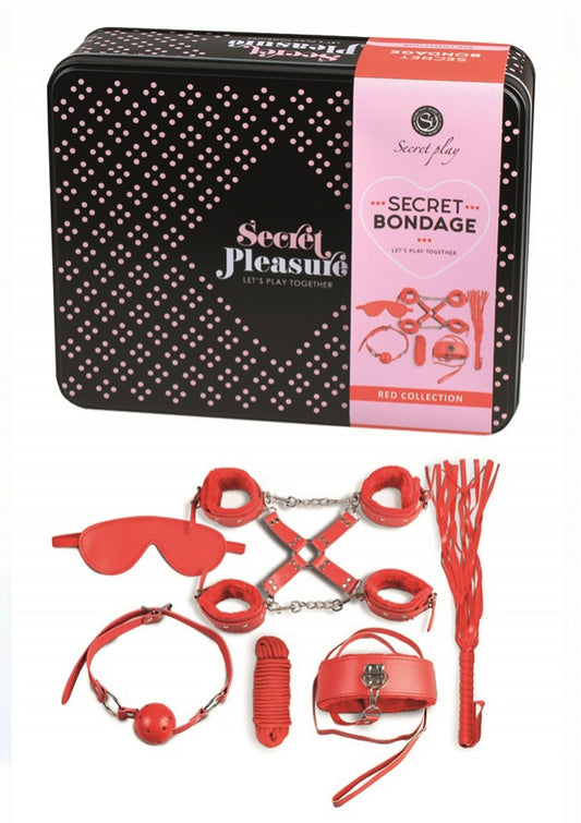 Secret Play Bondage Kit - Rot