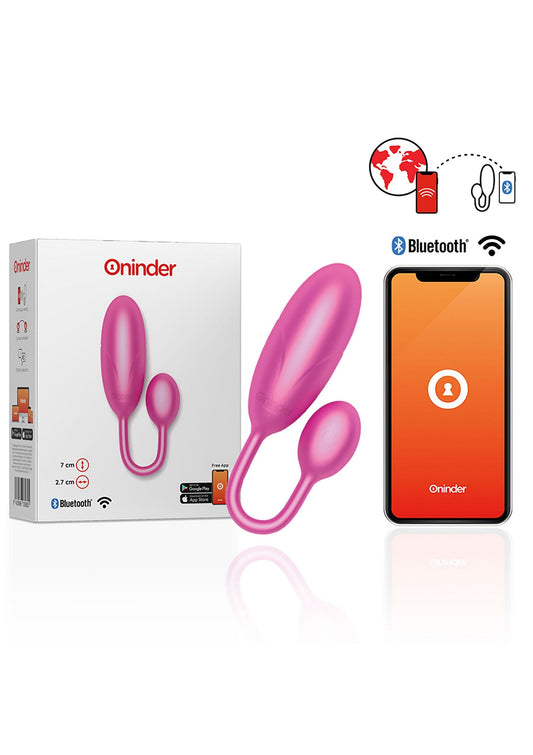 Denver Vibrating Egg + App - Rosa