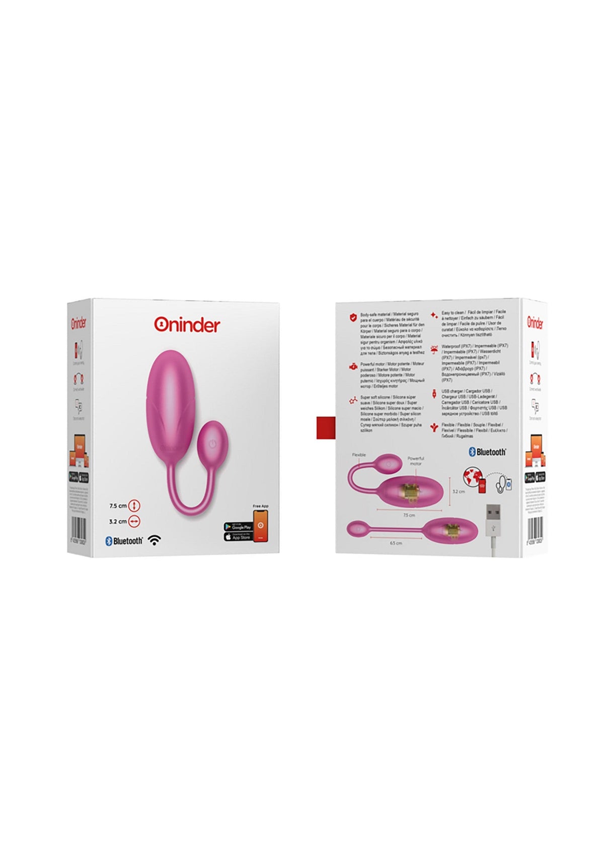 Tokyo Vibrating Egg + App PINK - 2