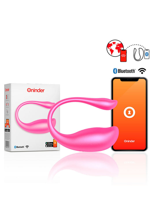 Nairobi Vibrating Egg + App - Rosa