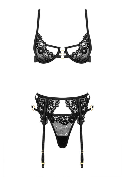 Lacina 3 pcs set BLACK S/M - 4