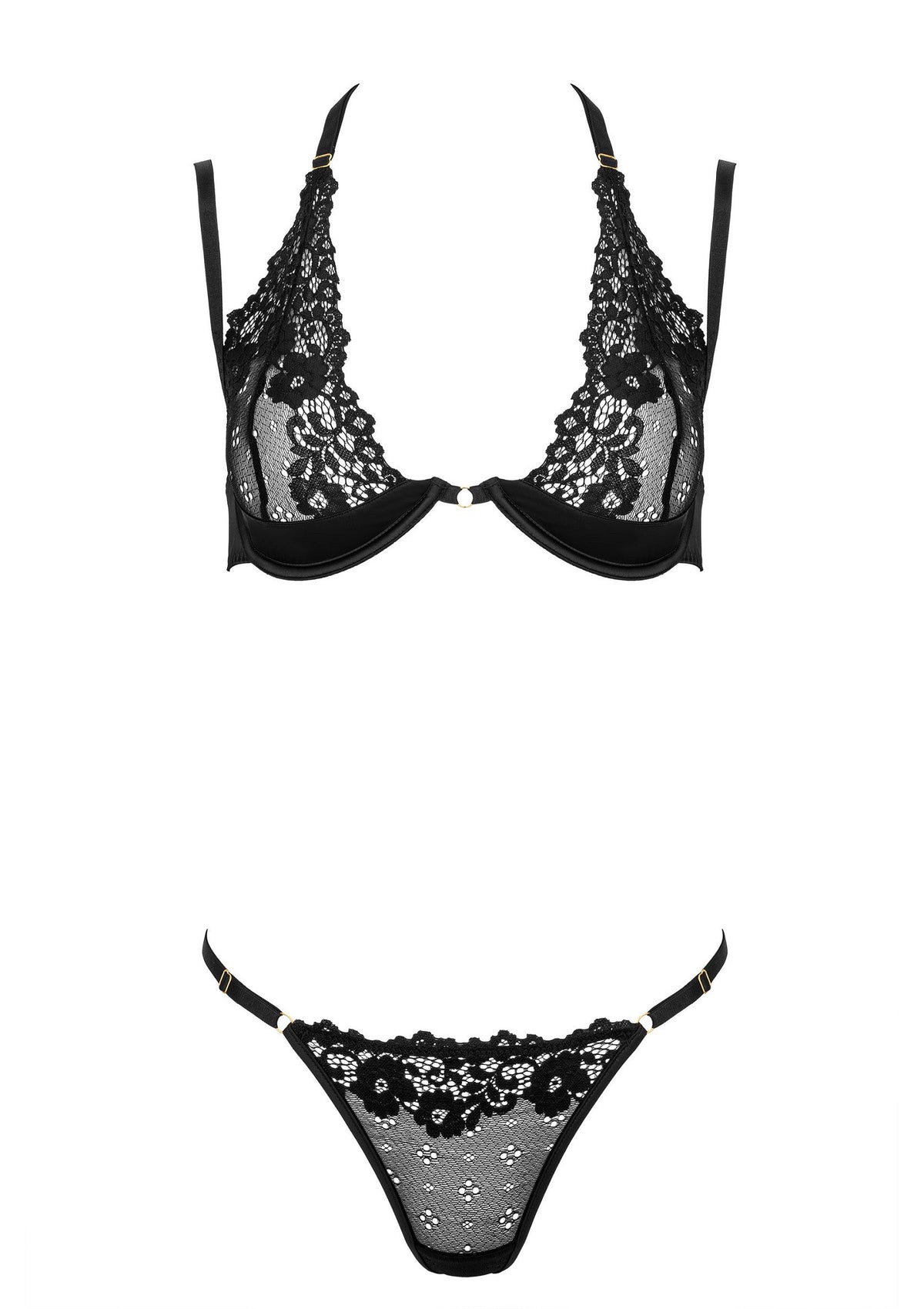 Lacina 2 pcs set BLACK S/M - 3