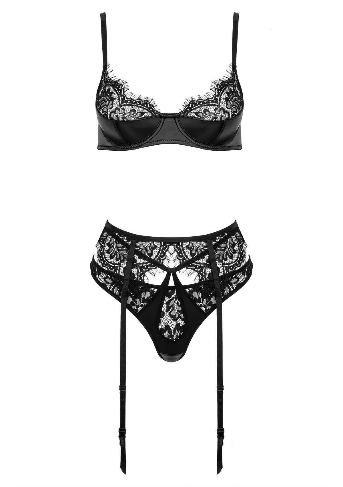 Celadine 3pcs set BLACK S/M - 4