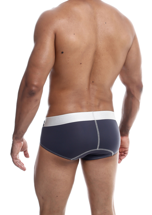 MaleBasics Microfiber Brief - Grau