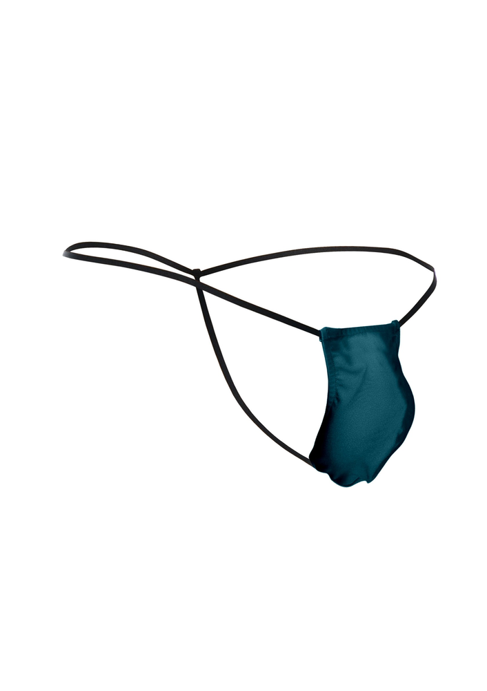 Justin+Simon Classic G-String Bulge PETROL S/M - 1413