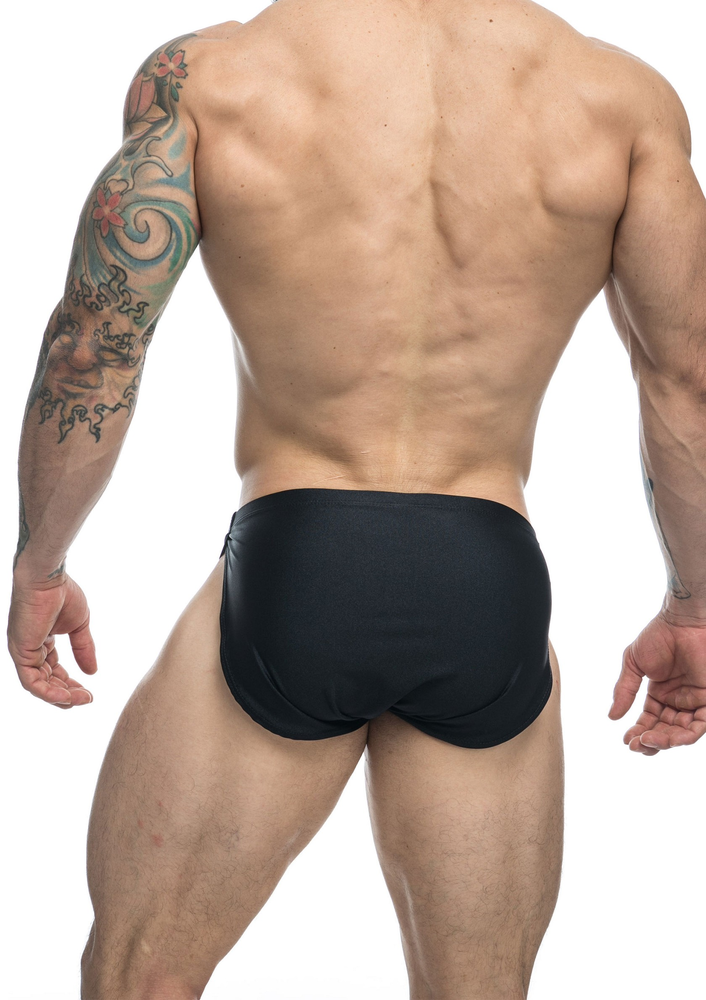 Justin+Simon Running Short BLACK S/M - 5